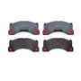 PRIME Low-Met Brake Pad Set for 2010-2022 Porsche/Volkswagen/Audi (Panamera, Cayenne, Touareg, Macan) P65021 - alternate view