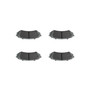 PRIME Ceramic Brake Pad Set for 1998-2007 Lexus/Toyota (LX470, Land Cruiser) P83049N - front view
