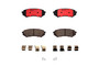 PRIME Ceramic Brake Pad Set for 1998-2007 Lexus/Toyota (LX470, Land Cruiser) P83049N - top view