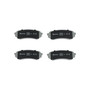 PRIME Ceramic Brake Pad Set for 1998-2007 Lexus/Toyota (LX470, Land Cruiser) P83049N - back view