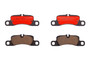 PRIME Ceramic Brake Pad Set for 2009-2018 Porsche (Cayenne) P65036N - front view