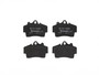 PRIME Low-Met Brake Pad Set for 1997-2008 Porsche (Boxster, Cayman) P65007
