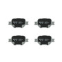 PRIME Ceramic Brake Pad Set for 2000-2015 Toyota/Scion/Lexus (Celica, tC, IS250) P83054N - back view