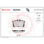 PRIME Ceramic Brake Pad Set for 1985-2021 Volkswagen/Audi (Jetta, Golf, Corrado, Passat) P85020N - diagram