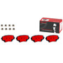 PRIME Ceramic Brake Pad Set for 2001-2005 Toyota (RAV4) P83055N - kit contents