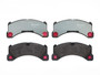 PRIME Low-Met Brake Pad Set for 2011-2018 Porsche (Cayenne) P65026 - top view