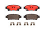 PRIME Ceramic Brake Pad Set for 2004-2010 Toyota (Sienna) P83056N - top view