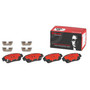PRIME Ceramic Brake Pad Set for 2004-2010 Toyota (Sienna) P83056N - kit contents