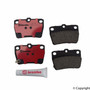 PRIME Ceramic Brake Pad Set for 2004-2005 Toyota (RAV4) P83119N - front view