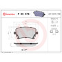 PRIME Low-Met Brake Pad Set for 2003-2011 Audi (RS6, A8 Quattro, S4, A6 Quattro) P85076 - diagram