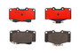 PRIME Ceramic Brake Pad Set for 1985-2004 Toyota (4Runner, Pickup, Cressida, Tacoma) P83009N - top view