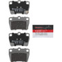 PRIME Ceramic Brake Pad Set for 2004-2005 Toyota (RAV4) P83057N - kit contents