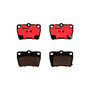 PRIME Ceramic Brake Pad Set for 2004-2005 Toyota (RAV4) P83057N - alternate view