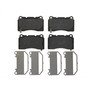 PRIME Low-Met Brake Pad Set for 2008-2024 Hyundai/Tesla/Buick (Genesis Coupe, Roadster, Regal, XTS) P59079 - alternate view