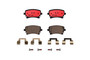 PRIME Ceramic Brake Pad Set for 2003-2011 Audi (RS6, A8 Quattro, S4, A6 Quattro) P85076N - top view