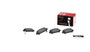 PRIME Ceramic Brake Pad Set for 1998-2009 Subaru (Baja, Forester, Impreza, Legacy) P78011N - back view
