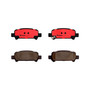 PRIME Ceramic Brake Pad Set for 1998-2009 Subaru (Baja, Forester, Impreza, Legacy) P78011N - alternate view