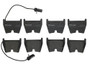 PRIME Low-Met Brake Pad Set for 2003-2021 Audi (RS6, RS4, R8, RS5) P85078 - back view