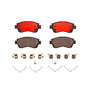 PRIME Ceramic Brake Pad Set for 1990-2001 Lexus/Toyota (ES300, LS400, Avalon, SC300) P83027N - front view