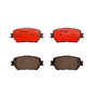 PRIME Ceramic Brake Pad Set for 2002-2015 Toyota/Lexus (Camry, GS300, IS250) P83062N - alternate view