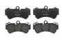 PRIME Low-Met Brake Pad Set for 2003-2018 Porsche/Volkswagen/Mercedes-Benz (Cayenne, Touareg, G550, G65 AMG) P85069 - top view