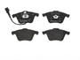 PRIME Low-Met Brake Pad Set for 2006-2012 Volkswagen (Passat, Rabbit, R32, GTI) P85079 - top view