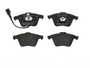PRIME Low-Met Brake Pad Set for 2006-2012 Volkswagen (Passat, Rabbit, R32, GTI) P85079 - back view