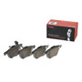 PRIME Low-Met Brake Pad Set for 2006-2012 Volkswagen (Passat, Rabbit, R32, GTI) P85079 - kit contents