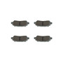 PRIME Ceramic Brake Pad Set for 2008-2013 Toyota (Highlander) P83138N - front view