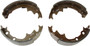 Drum Brake Shoe Set for 1984-2002 Chrysler/Dodge/Jeep (Town &amp; Country, Caravan, Dakota, Grand Caravan) S11509N - bottom view