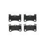 PRIME Low-Met Brake Pad Set for 2008-2010 Porsche (Cayenne) P85103 - back view