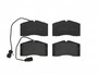PRIME Low-Met Brake Pad Set for 2000-2003 Audi (A8 Quattro, S8) P85053 - top view