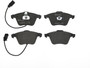 PRIME Low-Met Brake Pad Set for 2005-2011 Audi (A4, A4 Quattro, S4, A6 Quattro) P85084 - top view