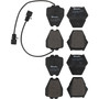 PRIME Low-Met Brake Pad Set for 2000-2003 Audi (A8 Quattro) P85054 - kit contents