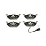 PRIME Ceramic Brake Pad Set for 1999-2019 Volkswagen (Beetle, Golf, Jetta, GTI) P85072N - back view
