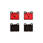PRIME Ceramic Brake Pad Set for 1991-2004 Volvo (740, 850, 940, C70) P86002N - front view