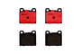 PRIME Ceramic Brake Pad Set for 1991-2004 Volvo (740, 850, 940, C70) P86002N - top view