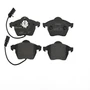 PRIME Low-Met Brake Pad Set for 1998-2011 Audi/Volkswagen (A6, A6 Quattro, A8, A8 Quattro) P85085 - front view