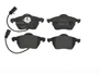 PRIME Low-Met Brake Pad Set for 1998-2011 Audi/Volkswagen (A6, A6 Quattro, A8, A8 Quattro) P85085 - top view
