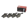 PRIME Low-Met Brake Pad Set for 1998-2011 Audi/Volkswagen (A6, A6 Quattro, A8, A8 Quattro) P85085 - kit contents