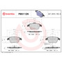 PRIME Ceramic Brake Pad Set for 2009-2020 Volkswagen/Audi (Tiguan, Passat, Q3, Q3 Quattro) P85112N - diagram