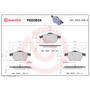 PRIME Ceramic Brake Pad Set for 1998-2011 Audi/Volkswagen (A6, A6 Quattro, A8, A8 Quattro) P85085N - diagram