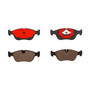 PRIME Ceramic Brake Pad Set for 1993-2004 Volvo (850, C70, S70, V70) P86013N - front view