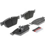 PRIME Ceramic Brake Pad Set for 2016-2024 Volvo (XC90, S90, V90 Cross Country, V90) P86027N - angled view