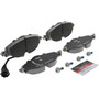 PRIME Ceramic Brake Pad Set for 2014-2024 Volkswagen/Audi (Golf, A3, A3 Quattro, GTI) P85126N - angled view