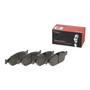 PRIME Low-Met Brake Pad Set for 2010-2018 Audi (A8 Quattro, A7 Quattro, A6, A6 Quattro) P85127 - front view