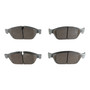 PRIME Ceramic Brake Pad Set for 2010-2018 Audi (A8 Quattro, A7 Quattro, A6, A6 Quattro) P85127N - front view