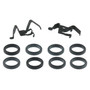Disc Brake HDW Kit for 1980-1990 Buick/Chevrolet/Oldsmobile (Century, Skylark, Celebrity, Citation) H5544 - front view