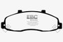 EBC 98-99 Ford F150 4.2 (2WD) (Rear Wheel ABS) Yellowstuff Front Brake Pads