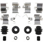 Disc Brake HDW Kit for 2020-2022 Chevrolet/GMC (Silverado 3500 HD, Silverado 2500 HD, Sierra 3500 HD, Sierra 2500 HD) H5986 - front view